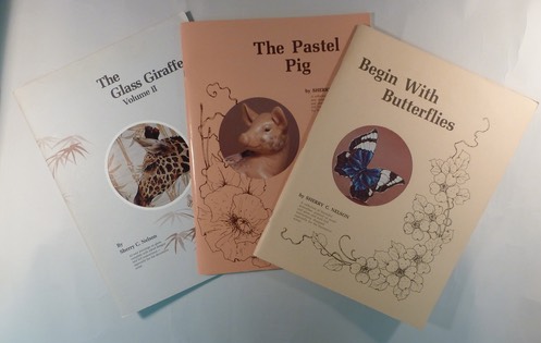 3 Books CD/ Glass Giraffe II, Pastel Pig, Begin with Butterflies $19.95